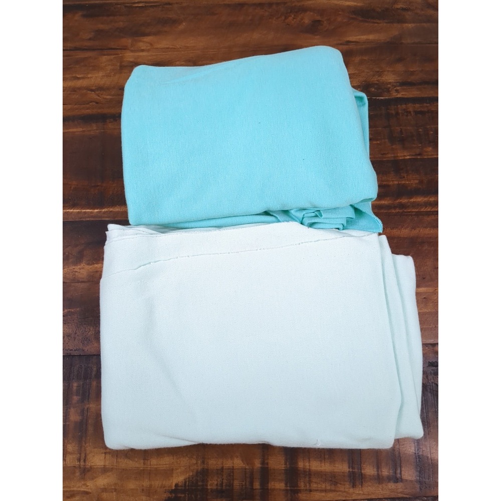 Lot of Fabric, Shades of‎ Green, solid color, 1lb 6oz